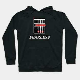 B Fearless B Guitar Chord Tab Dark Theme Hoodie